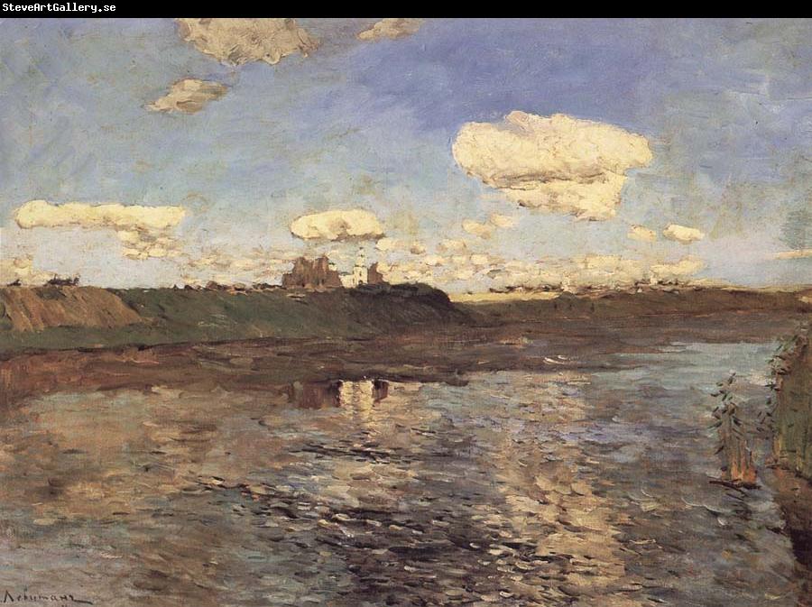 Levitan, Isaak The lake sketch to the of the same name picture